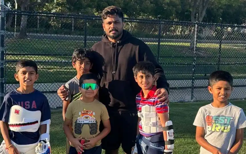 Sanju Samson Bonds With Young Fans During His US Vacation